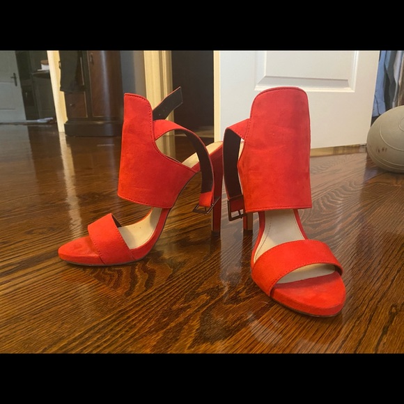 Brand New Red Zara Heels - Picture 1 of 1